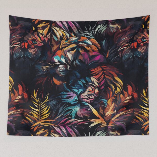 Item preview,  Unleashing Electrifying Street Art with Neon Animals designed and sold by SBD-Shop.