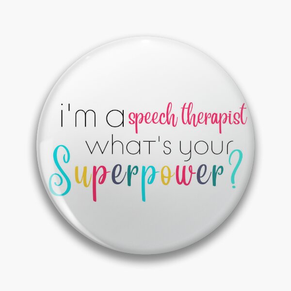 Aperçu de l'œuvre Im a Speech Therapist, Whats Your Superpower créée et vendue par ShoniwDesigns.
