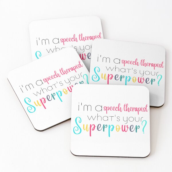 Item preview, Im a Speech Therapist, Whats Your Superpower designed and sold by ShoniwDesigns.