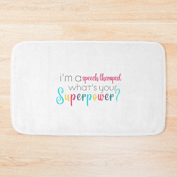 Item preview, Im a Speech Therapist, Whats Your Superpower designed and sold by ShoniwDesigns.