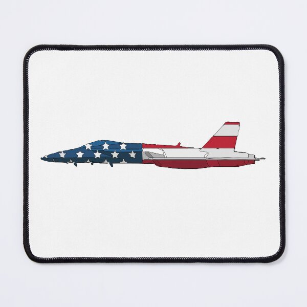 Item preview, Patriotic American USA Fighter Jet Airplane designed and sold by ahabboud.