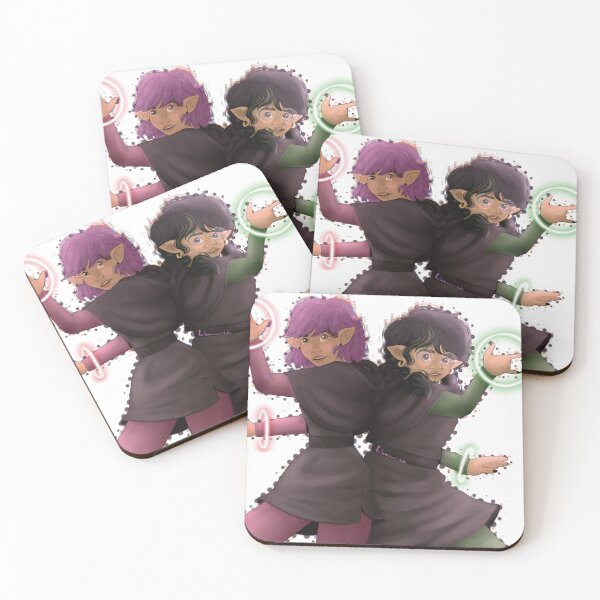 Item preview, hexide girlies designed and sold by Fallenrosepetals.