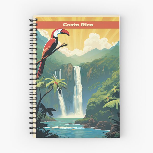 Item preview, Costa Rica, Travel Poster designed and sold by BokeeLee.