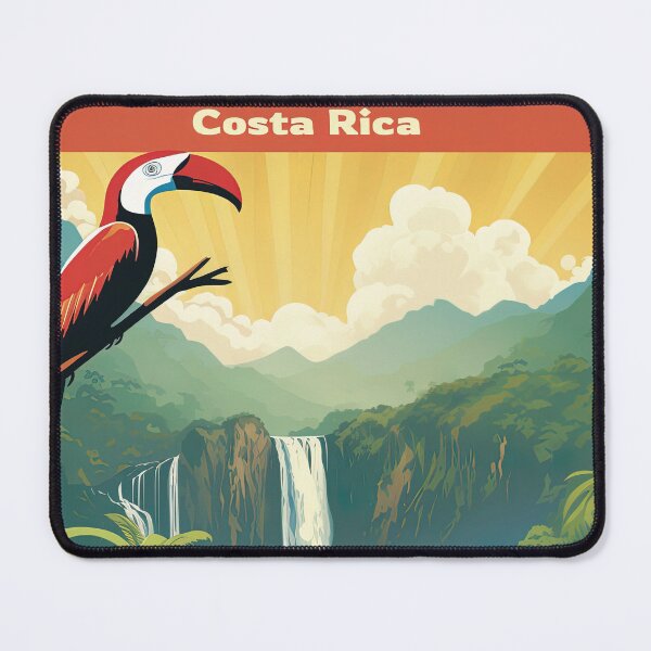 Item preview, Costa Rica, Travel Poster designed and sold by BokeeLee.