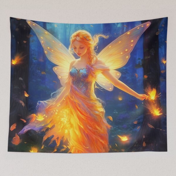 Item preview, Iridescent glowing Fairy 12 designed and sold by Art by Lilia.