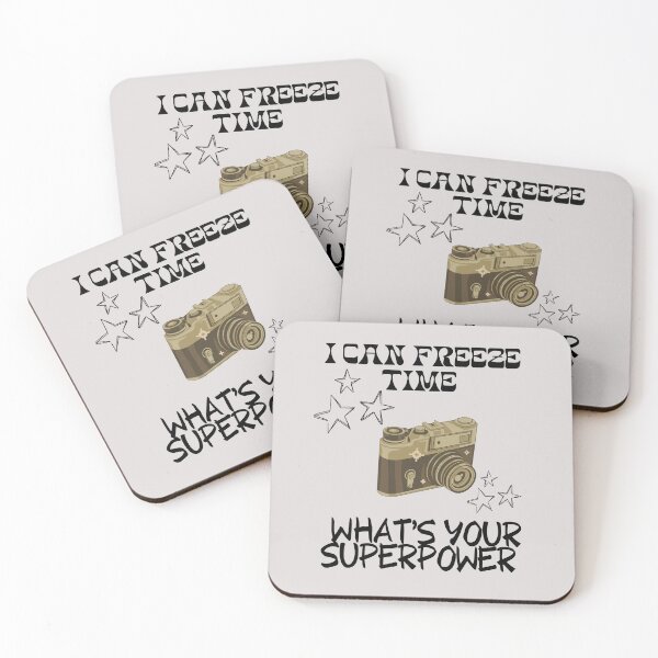 Item preview, Photography Cool I Can Freeze Time What's Your Superpower Photography Camera Classic  designed and sold by unique things.