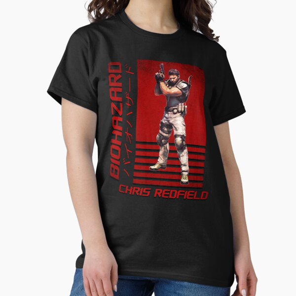 Artikel-Vorschau von Chris Redfield - Resident Evil Red - Retro-Musik, designt und verkauft von Cvera7.
