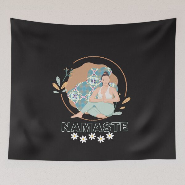 Item preview, Namaste yoga designed and sold by MikoMiko-kokoro.