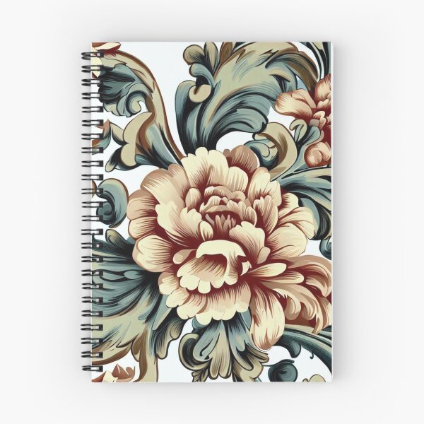 Item preview, Vintage floral pattern designed and sold by Donkey's Salad.