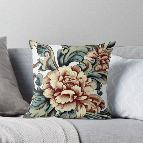 Item preview, Vintage floral pattern designed and sold by Donkey's Salad.