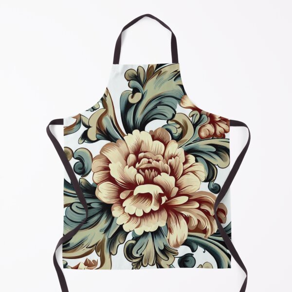 Item preview, Vintage floral pattern designed and sold by Donkey's Salad.