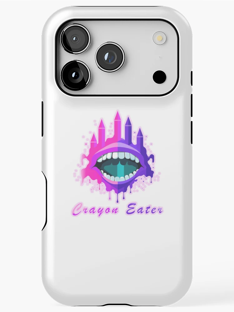 Thumbnail 1 of 4, iPhone Case, crayon eater designed and sold by TheGoatieHimself.