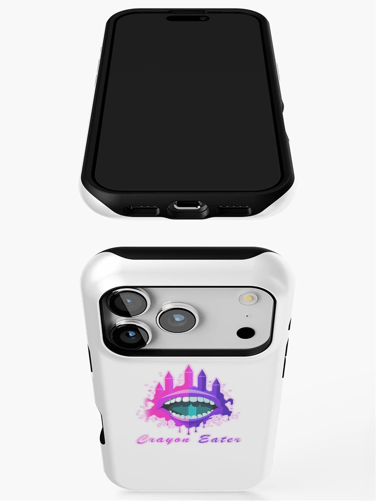 Thumbnail 3 of 4, iPhone Case, crayon eater designed and sold by TheGoatieHimself.