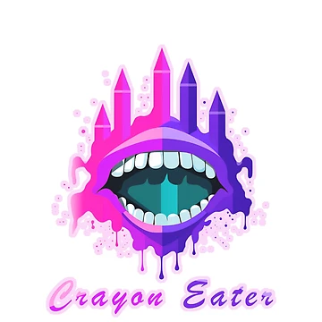 Artwork thumbnail, crayon eater by TheGoatieHimself