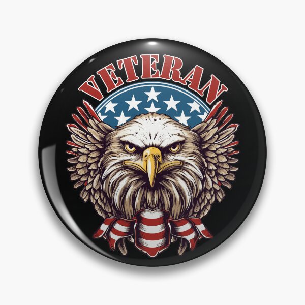 Item preview, Veteran Eagle designed and sold by RockBeeDesigns.