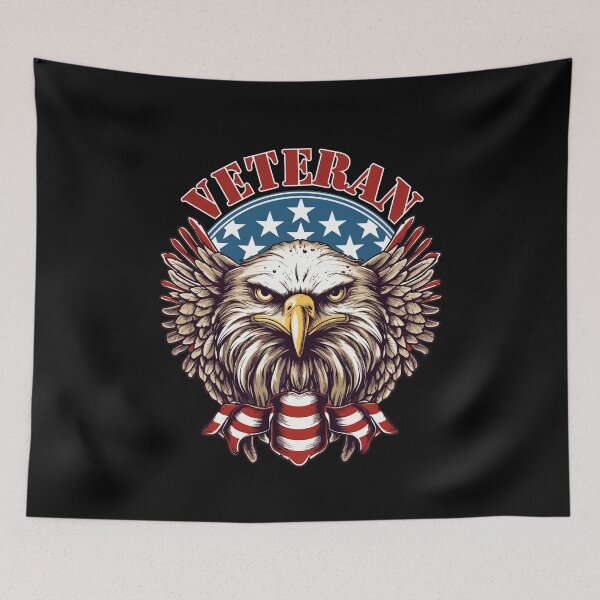 Item preview, Veteran Eagle designed and sold by RockBeeDesigns.