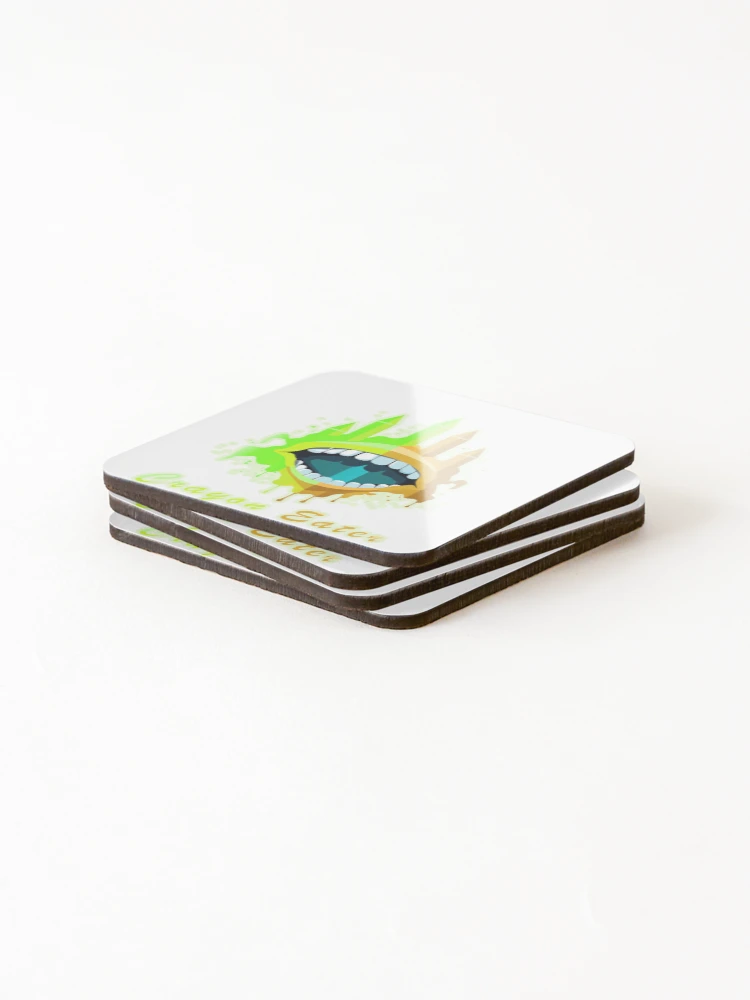 Thumbnail 4 of 5, Coasters (Set of 4), crayon eater designed and sold by TheGoatieHimself.