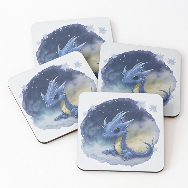 Item preview, Baby Dragon on moon designed and sold by Anshu32.