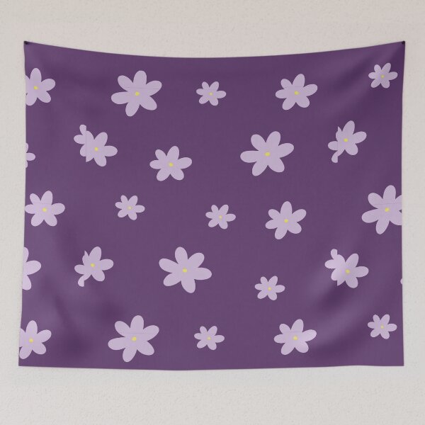 Item preview, Purple Mania Flower Print designed and sold by timlee87.