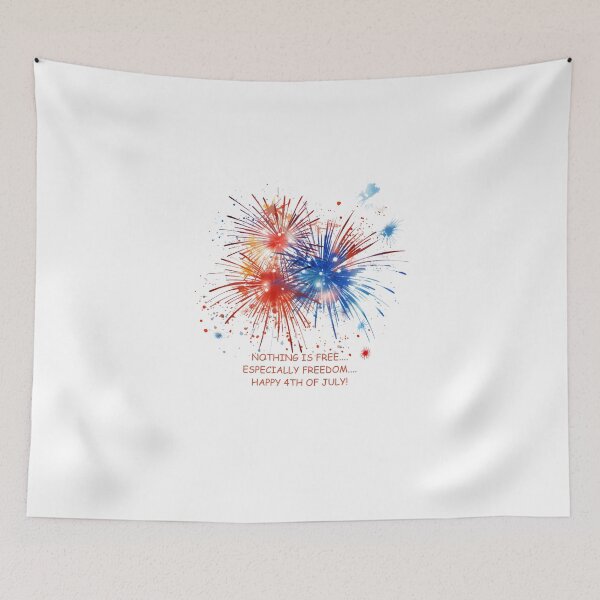 Item preview, Happy 4th of July  designed and sold by JohnPsyche.