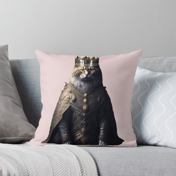 Item preview, A cat dressed as a king  designed and sold by CustomArtistry.