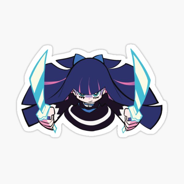 Panty And Stocking With Garterbelt Stickers for Sale