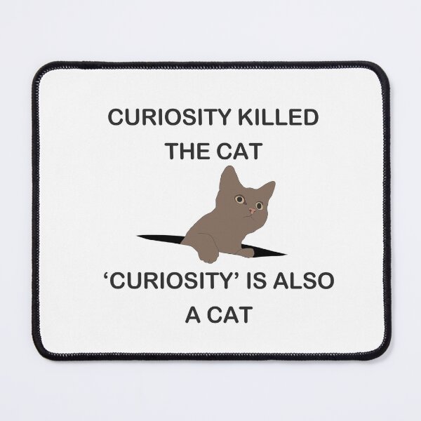 Item preview, Curious Cat designed and sold by Mikasse.