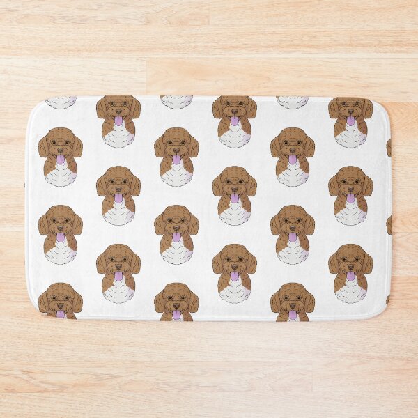Item preview, Poodle - brown parti designed and sold by Cynthiaetal.