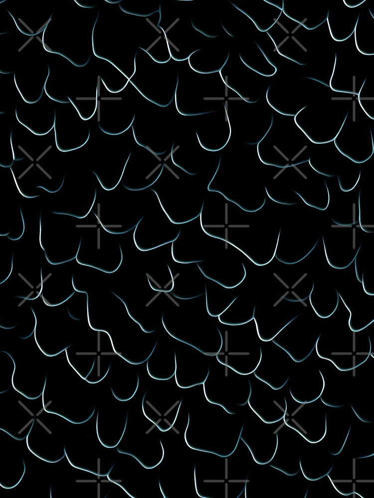 Thumbnail 6 of 6, Pullover Hoodie, Fish Skin Pattern | Pattern | Patterns designed and sold by TheShadowD.