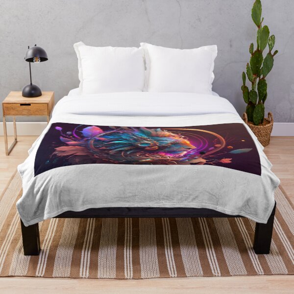 Item preview, Psychedelic Abstract African Lion Art  designed and sold by PeteRascal.
