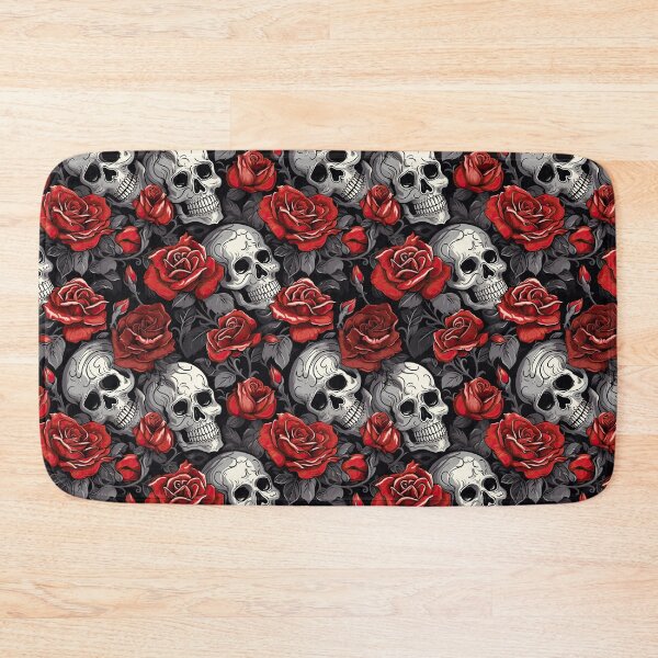 Item preview, Skulls and Roses Pattern designed and sold by excelente.