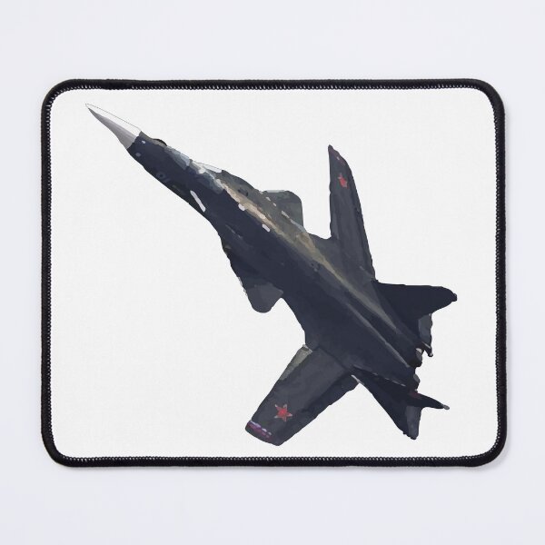Item preview, Sukhoi Su 47 Berkut Fighter Jet turning right Russian Air Force Illustration drawing art designed and sold by AfterburnerOne.