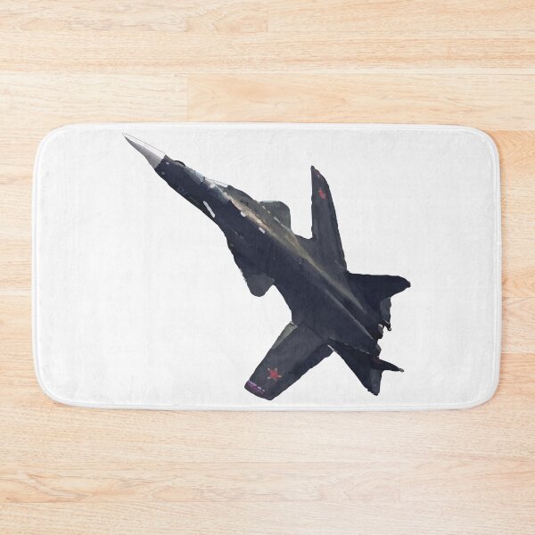 Item preview, Sukhoi Su 47 Berkut Fighter Jet turning right Russian Air Force Illustration drawing art designed and sold by AfterburnerOne.
