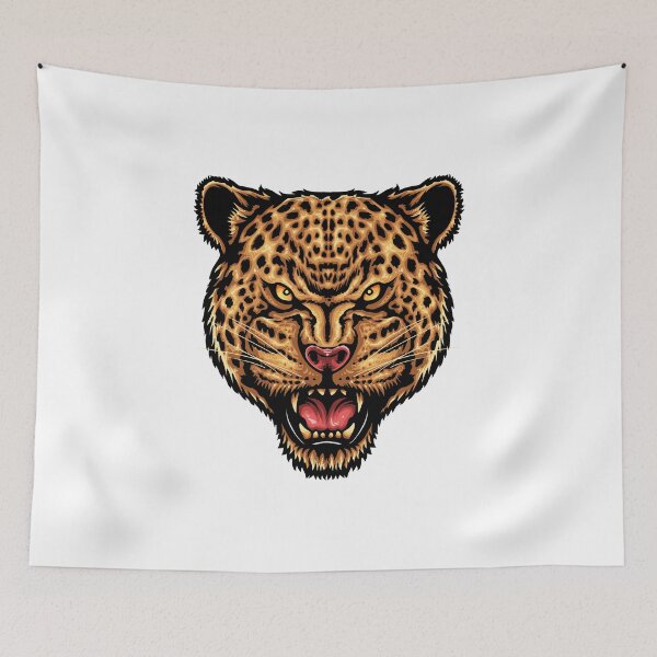 Item preview, Strength And Focus leopard designed and sold by Taz-Clothing.