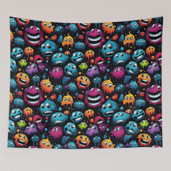 Item preview, Cartoon Monsters Pattern designed and sold by excelente.