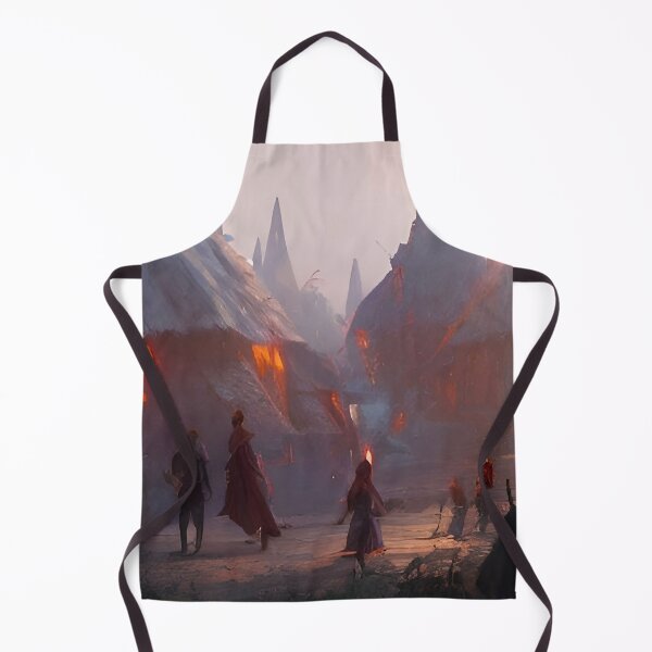 Item preview, Hazy Village - Realms Scene designed and sold by Delerat7.