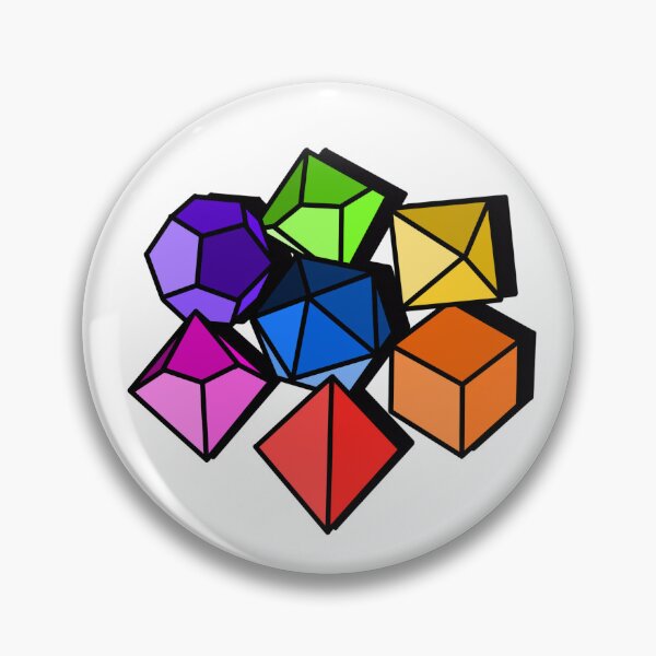 Item preview, Rainbow dice designed and sold by annalisemj.