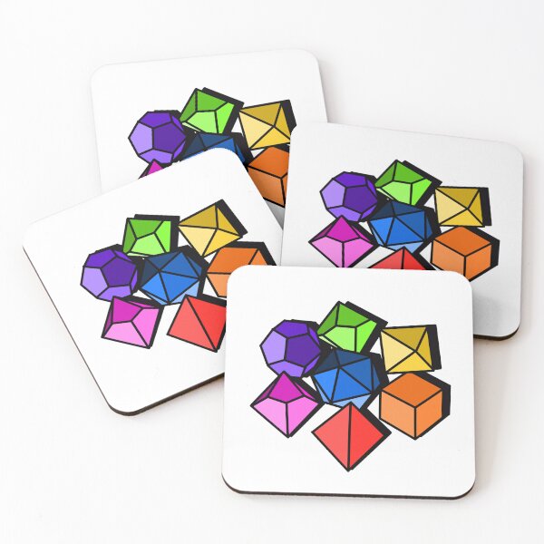 Item preview, Rainbow dice designed and sold by annalisemj.