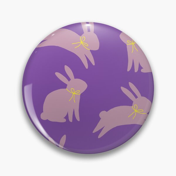 Item preview, Purple Mania Rabbit Print designed and sold by timlee87.