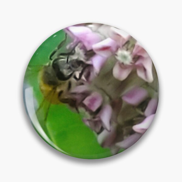Item preview, Honeybee On A Milkweed  designed and sold by etherealwonders.