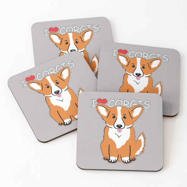 Item preview, I Love Corgis designed and sold by knight studio 77.