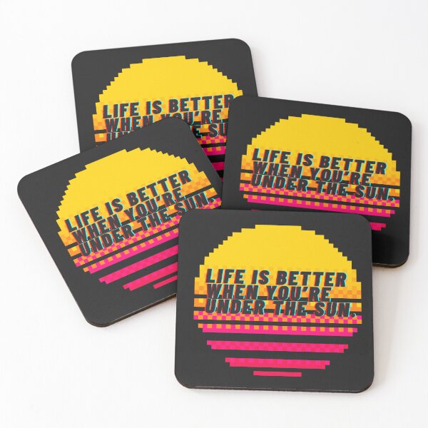 Item preview, Life is better when you’re under the sun.  designed and sold by MikoMiko-kokoro.