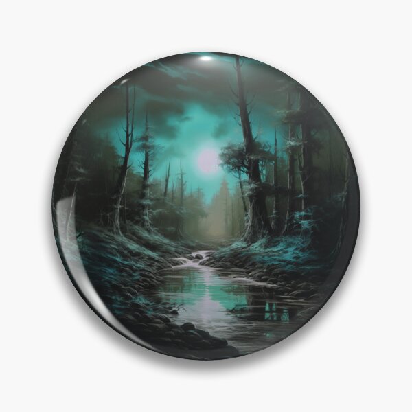 Item preview, sci fi forest designed and sold by alwaysgrounded.