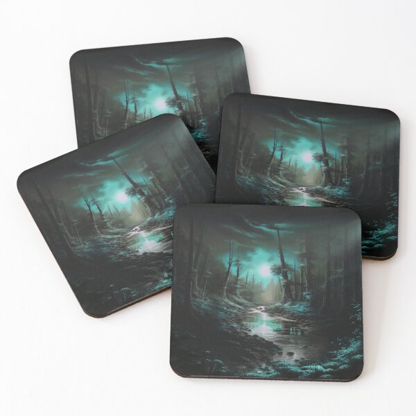 Item preview, sci fi forest designed and sold by alwaysgrounded.