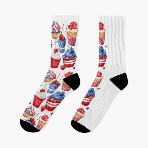 Item preview, Ice Cream 4th of July Celebration with USA Flag and Summer Fun  designed and sold by Sasikharn.