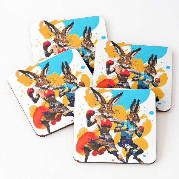 Item preview, Boxing Jackrabbits  designed and sold by Awesome Things.