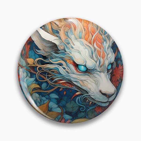 Item preview, Dragon Post-Apocalyptic Era Vibrant Colors Floral designed and sold by MTJ-Mushrooms.