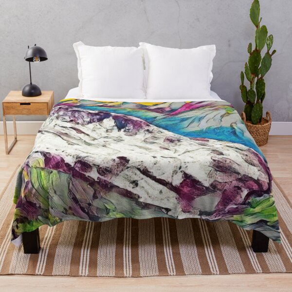 Item preview, Glacier reaches the valley designed and sold by George Hutton Hunter.