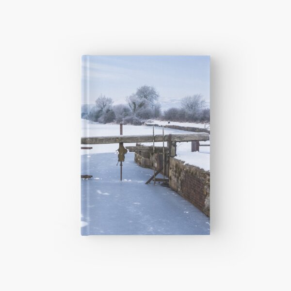 Frozen Ulverston Canal 2010 Hardcover Journal