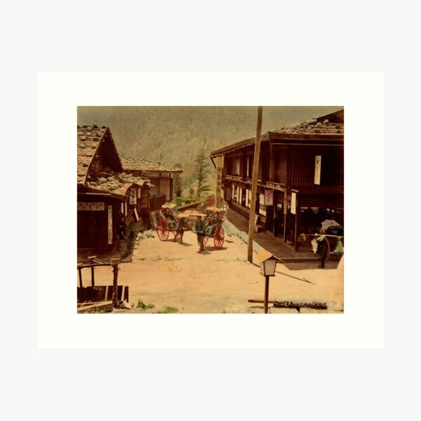 Item preview, Tea house Nezame, Kiso at Nakasendo, Japan designed and sold by Photos of Japan.